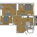 דירה Kaiser-apartments 