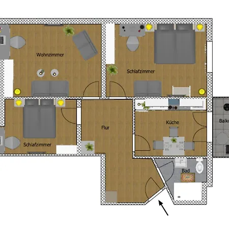 Apartment Kaiser-apartments 